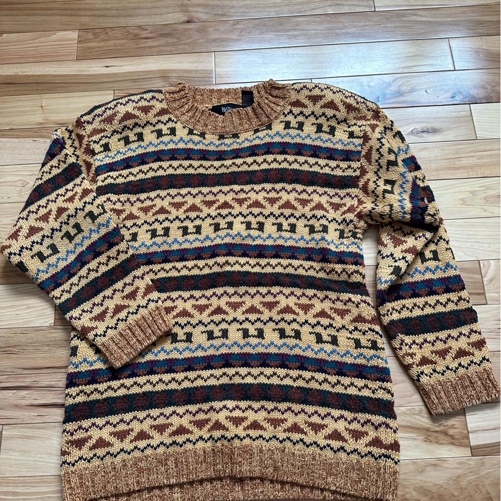 Vintage Pasta brand sweater